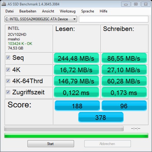 AS SSD Benchmark固态硬盘测速工具下载