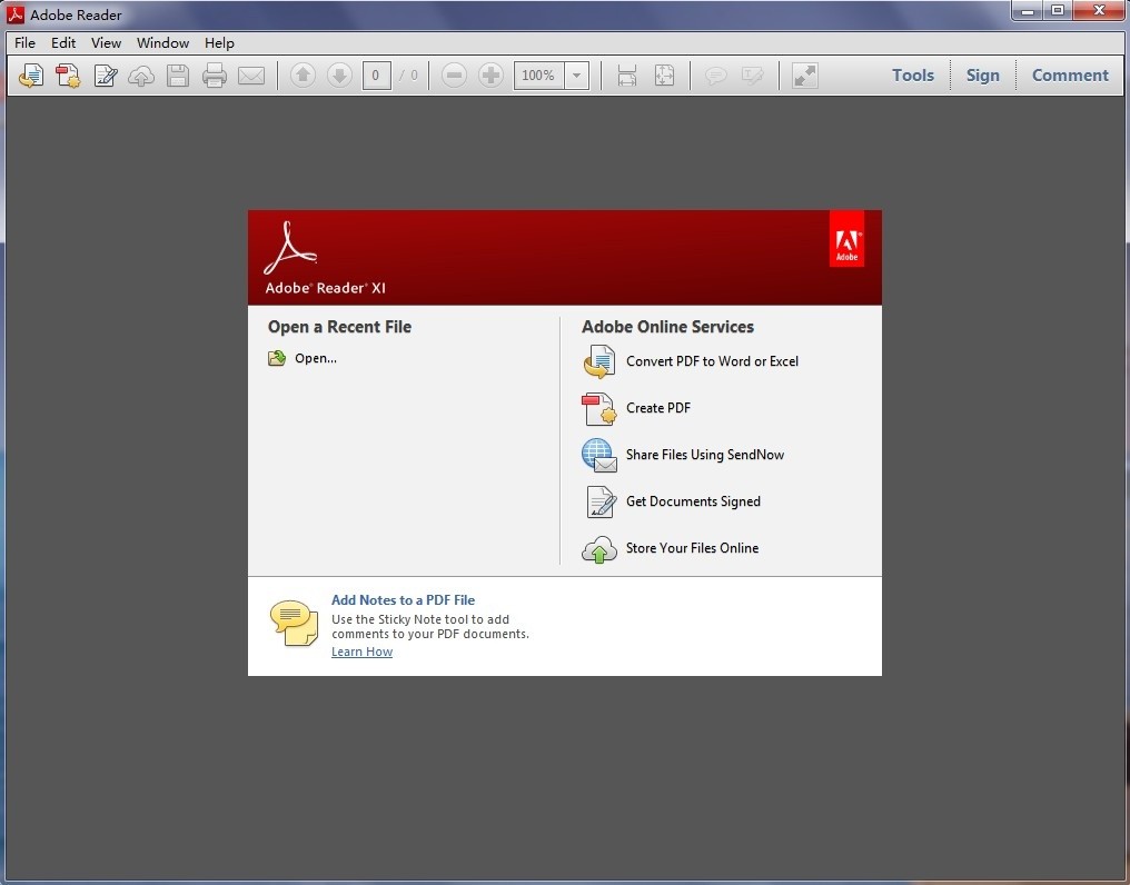 Adobe Reader XI